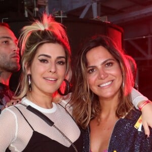 Fernanda Paes Leme curtiu o Baile da Favorita na madrugada deste sábado, 11 de agosto de 2018