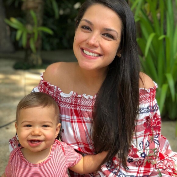 Mãe de Teodoro, Thais Fersoza exaltou a vocação de Michel para o ofício da paternidade