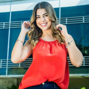 Vivian Amorin é uma das apresentadoras do 'Vídeo Show', na Rede Globo