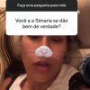 Um fã questionou se Simone e Simaria 'se dão bem de verdade' no Instagram