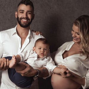 Gusttavo Lima e Andressa Suita também são pais de Gabriel