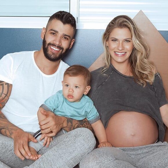 Gabriel, primeiro filho filho de Gusttavo Lima e Andressa Suita, está com 1 ano