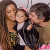 Juliana Alves é mãe de Yolanda, de 10 meses, fruto da relação com Ernani Nunes