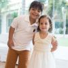 Yhudy e Ysis, filhos de Wesley Safadão, estão com 7 e 4 anos, respectivamente