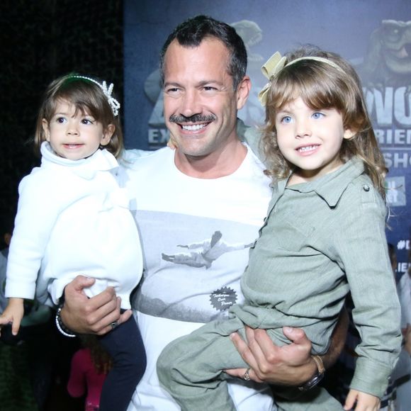 Ayra, de 3 anos, e Kyara, de 1, são frutos do casamento de Malvino Salvador com Kyra Gracie