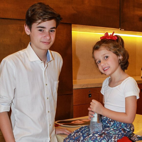 Fabio Assunção é pai do adolescente João, de 15 anos, e Ella Felipa, de 7