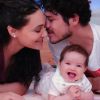 Débora Nascimento e José Loreto são pais da pequena Bella, de 4 meses