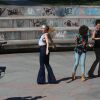 Angélica e Juliana Paes gravaram o programa 'Estrelas' no Recreio dos Bandeirantes, Zona Oeste do Rio de Janeiro, nesta quinta-feira, 7 de agosto de 2014