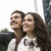 Samuca (Nicolas Prattes) e Marocas (Juliana Paiva) vão romper noivado nos próximos capítulos da novela 'O Tempo Não Para'
