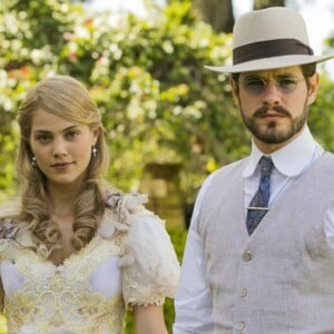 Jane (Pâmela Tomé) e Camilo (Maurício Destri) estão prontos para se casarem no capítulo de quarta-feira, 19 de setembro de 2018 da novela 'Orgulho e Paixão'