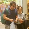 Débora Falabella e Murilo Benício passeiam em shopping no Rio nesta sexta-feira, dia 07 de setembro de 2018