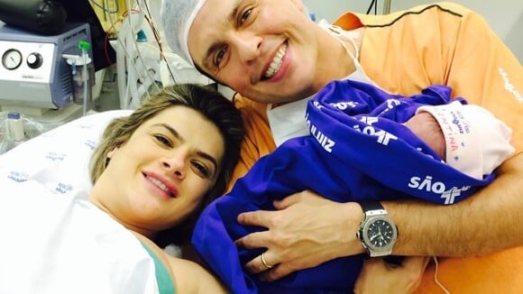 Mirella Santos dá à luz Valentina, sua filha com Wellington Muniz