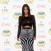 Kim Kardashian veste Balmain no Teen Choice Awards 2014