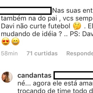 Filho de Neymar e Carol Dantas, Davi Lucca aprendeu a gostar de futebol