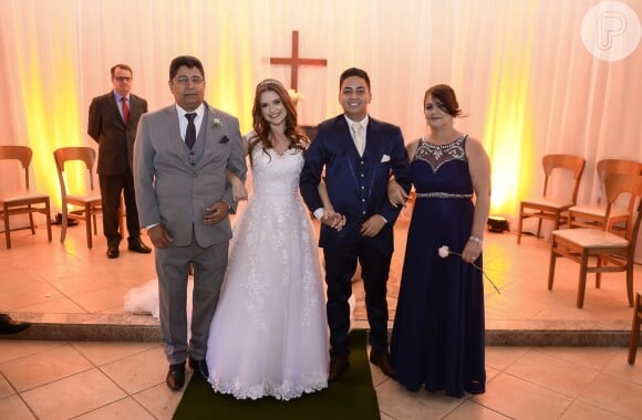 Jéssica Esteves e Daniel Rodrigues se casaram em cerimônia para 150 convidados