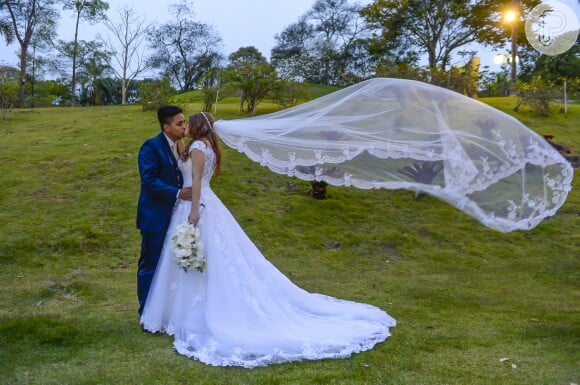 Jéssica Esteves e Daniel Rodrigues se casaram no domingo, 16 de setembro de 2018