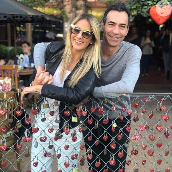 Ticiane Pinheiro casou com o jornalista Cesar Tralli em dezembro de 2017