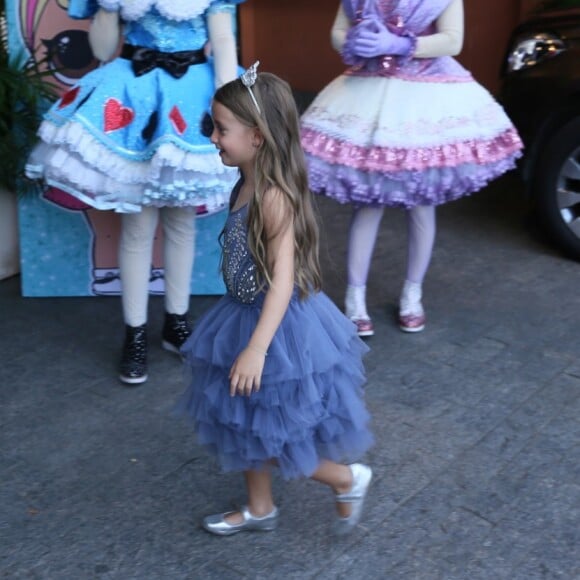 Eva, filha de Angélica e Luciano Huck, ganhou a festa de aniversário no fim de semana