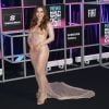 Anitta usa look transparente e com brilho no Prêmio Multishow nesta terça-feira, dia 25 de agosto de 2018
