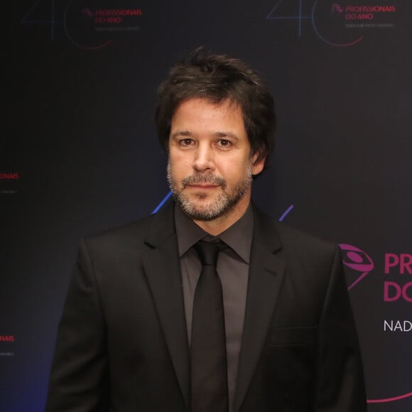 Murilo Benício marcou presença no Prêmio Profissionais do Ano, em São Paulo, nesta quinta-feira, 27 de setembro de 2018