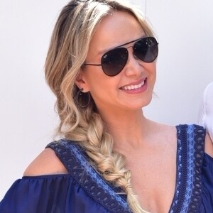 Eliana usou  joias da designer Marisa Clermann