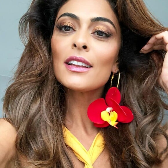 'O cisto virou um calinho. É como quando um atleta se lesiona em um jogo e eu me lesionei falando muito, me expondo muito nos personagens', contou Juliana Paes