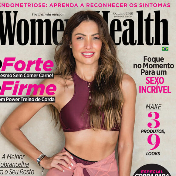 Patricia Poeta, capa da 'Women's Health', conta: 'Depois que saí do JN, dei uma relaxada, uma engordada. Um dia fui experimentar uma saia coringa e vi que não entrava mais'