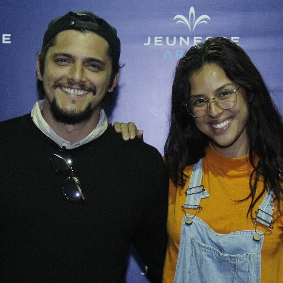 Bruno Gissoni e Yanna Lavigne assistiram ao show dos Tribalistas, na Jeunesse Arena, zona oeste do Rio, neste sábado, 6 de outubro de 2018