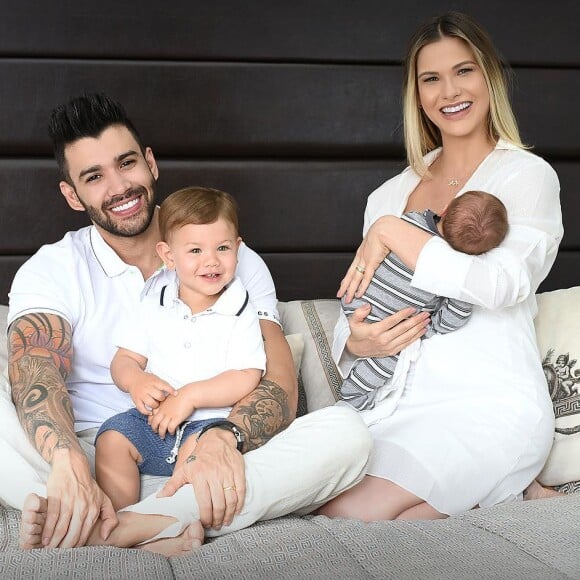 Casada com Gusttavo Lima, Andressa Suita fez reflexão sobre a materninade em post na web