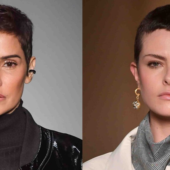 Deborah Secco se inspirou na modelo Stefanie Medeiros na hora de adotar cabelo curto para a novela 'Segundo Sol'