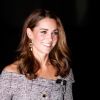Kate Middleton dispensou o marfim do broche escolhido para o jantar em homenagem ao marido, Príncipe William