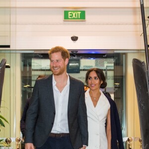 Meghan Markle e príncipe Harry se surpreenderam com recepção na Courtenay Creative