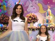 Solange Almeida posa com filha em festa e semelhança impressiona: 'Sua cara'