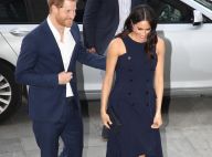 Meghan Markle repete vestido navy de R$ 10 mil em evento na Nova Zelândia