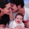 José Loreto é pai de Bella, de 6 meses, fruto do casamento com Débora Nascimento