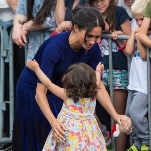 Catalina pefiu um abraço à Meghan Markle