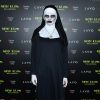 A modelo Bregje Heinen foi fantasiada do filme de terror 'A Freira' para a 19ª festa de Halloween de Heidi Klum em Nova York, nos Estados Unidos, na noite desta quarta-feira, 31 de outubro de 2018