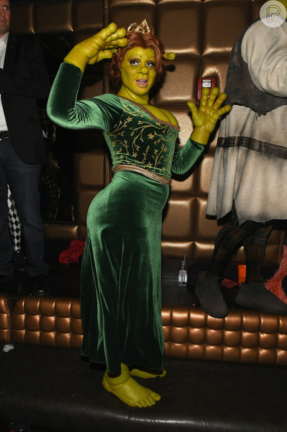 Veja as fantasias dos famosos no 19ª festa de Halloween de Heidi Klum em Nova York, nos Estados Unidos, na noite desta quarta-feira, 31 de outubro de 2018