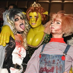 Veja as fantasias dos famosos no 19ª festa de Halloween de Heidi Klum em Nova York, nos Estados Unidos, na noite desta quarta-feira, 31 de outubro de 2018