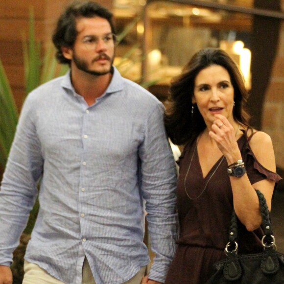 Fátima Bernardes e Túlio Gadêlha foram fotografados juntos pela 1ª vez no dia 2 de novembro de 2017