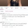 Shakira usou a rede social para confirmar aos fãs que espera mais um filho com Gerard Piqué
