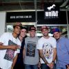 Marcello Melo Jr. participou do lançamento da grife Uniti na noite desta quinta-feira (28), no Top Fashion Bazar, na Barra da Tijuca, Zona Oeste do Rio de Janeiro 