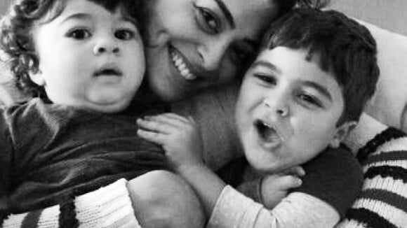 Juliana Paes troca a musculação para brincar com os filhos: 'Gasto calórico'