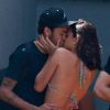Bruna Marquezine e Neymar trocam beijos apaixonados em despedida do craque de Fernando de Noronha
