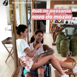 Neymar sofre lesão e Bruna Marquezine consegue folga de gravações para ficar com o namorado