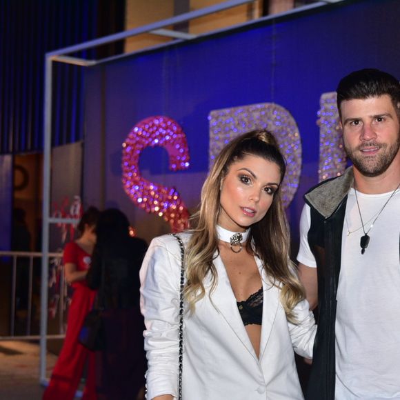 Flávia Viana anunciou fim do namoro com Marcelo Zangrandi nesta quinta-feira, 6 de novembro de 2018