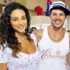 José Loreto e Débora Nascimento engataram o romance nos bastidores da novela 'Avenida Brasil', na qual interpretaram Darkson e Tessália