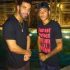 Após vitória do Brasil contra a Colômbia, Neymar encontrou com o rapper Drake