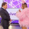 Silvio Santos se recusou a abraçar Claudia Leitte no Teleton alegando que ia ficar 'excitado'