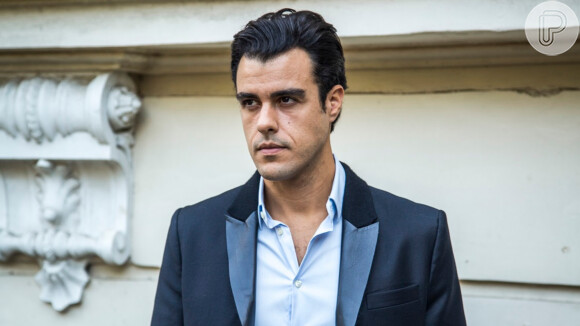 Novela 'Império': Enrico (Joaquim Lopes) será expulso de casa pelo pai